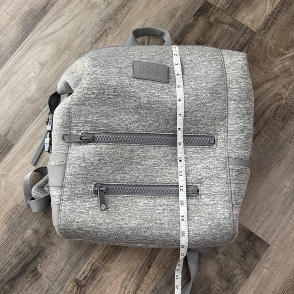 Dagne Dover Indi Diaper Bag Backpack Neoprene Large in Heather Grey - Picture 14 of 16